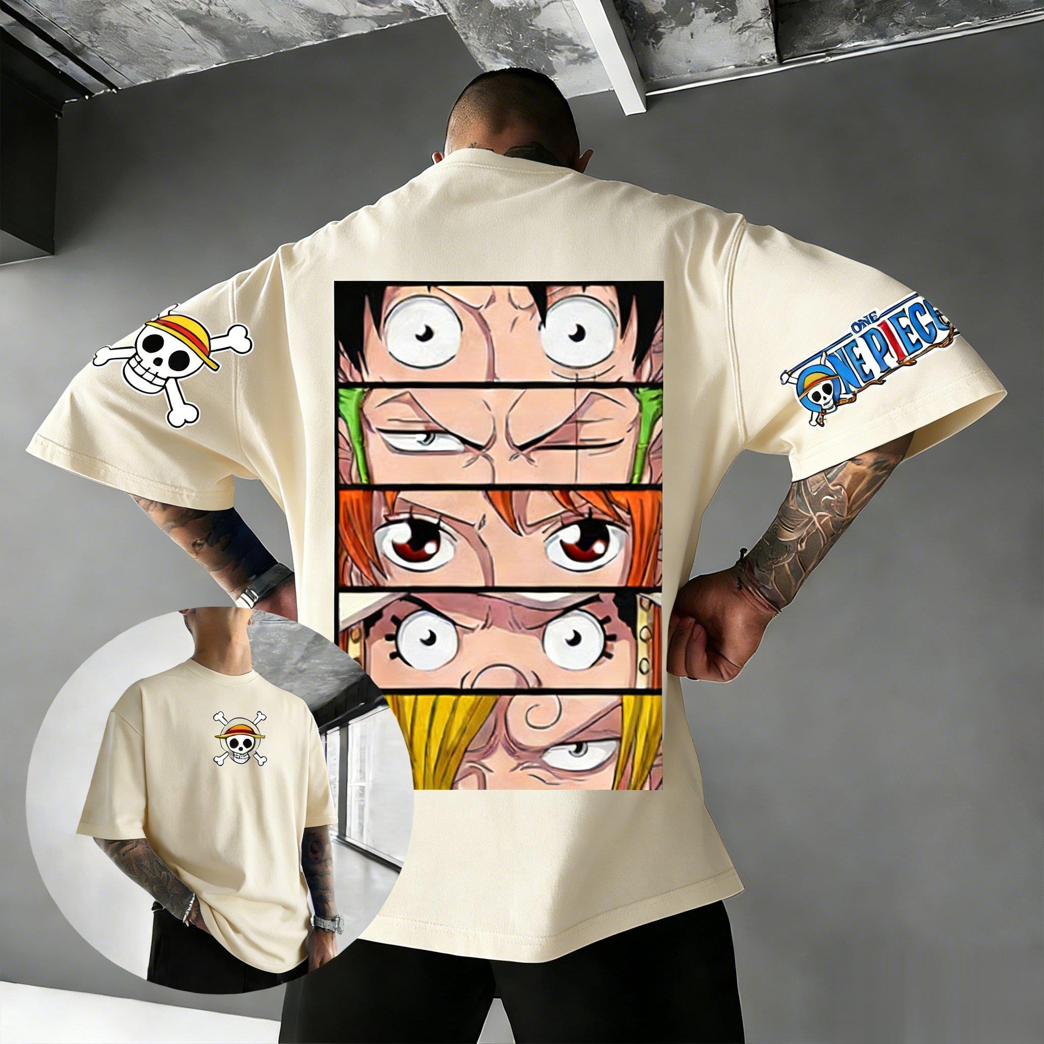 Anime Cosplay Luffy - Nueva Camiseta Gráfica de Verano 2026