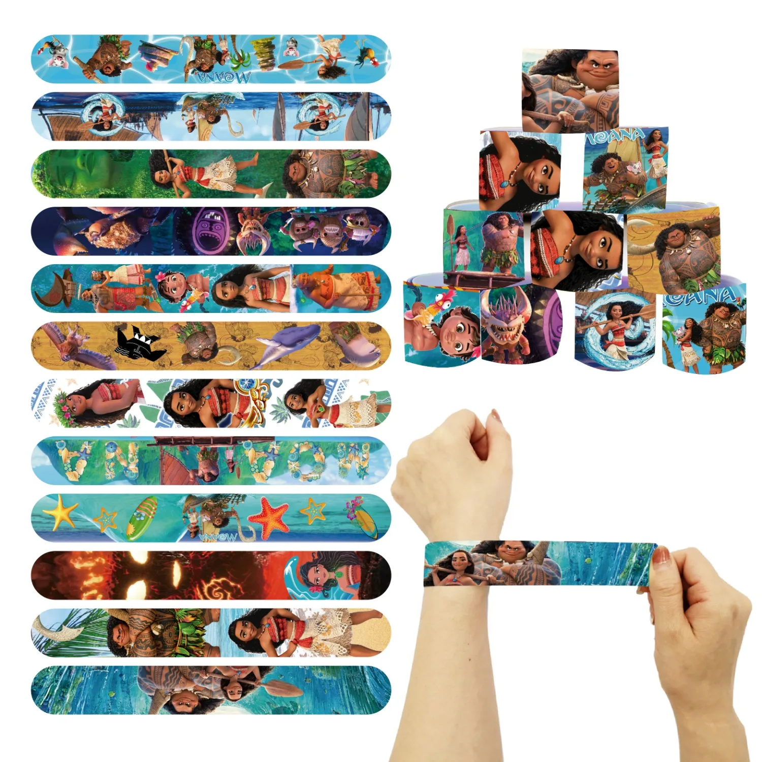 Anime Cosplay Diy - 12 Uds. De pulseras de bofetadas