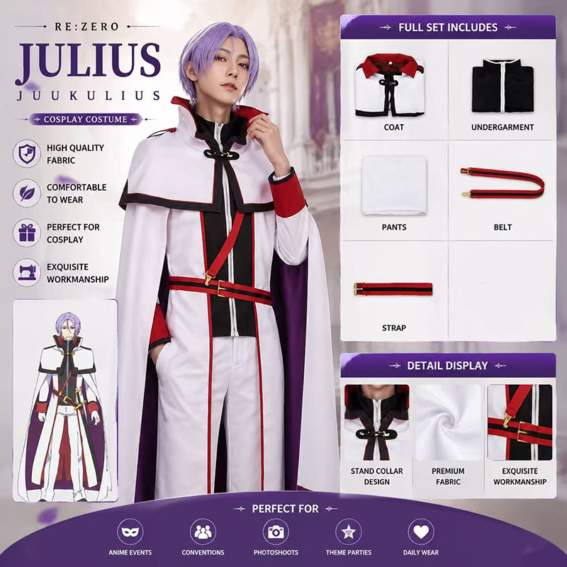 Anime Cosplay Re Zero - Disfraz de Cosplay de Anime Re:Life