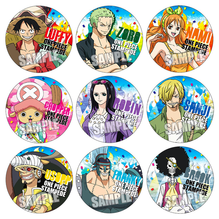 Anime Cosplay Luffy - One Piece película Stampede Anime insignia