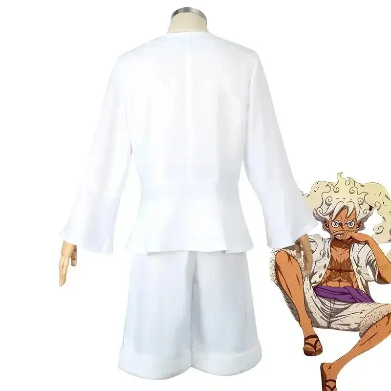 Anime Cosplay Luffy - Disfraz de Anime de Chico con