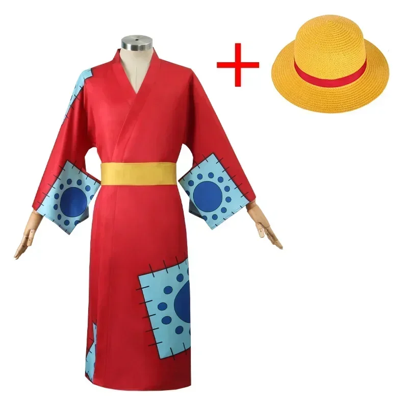 Anime Cosplay Luffy - Disfraz de Cosplay de Anime Luffy,