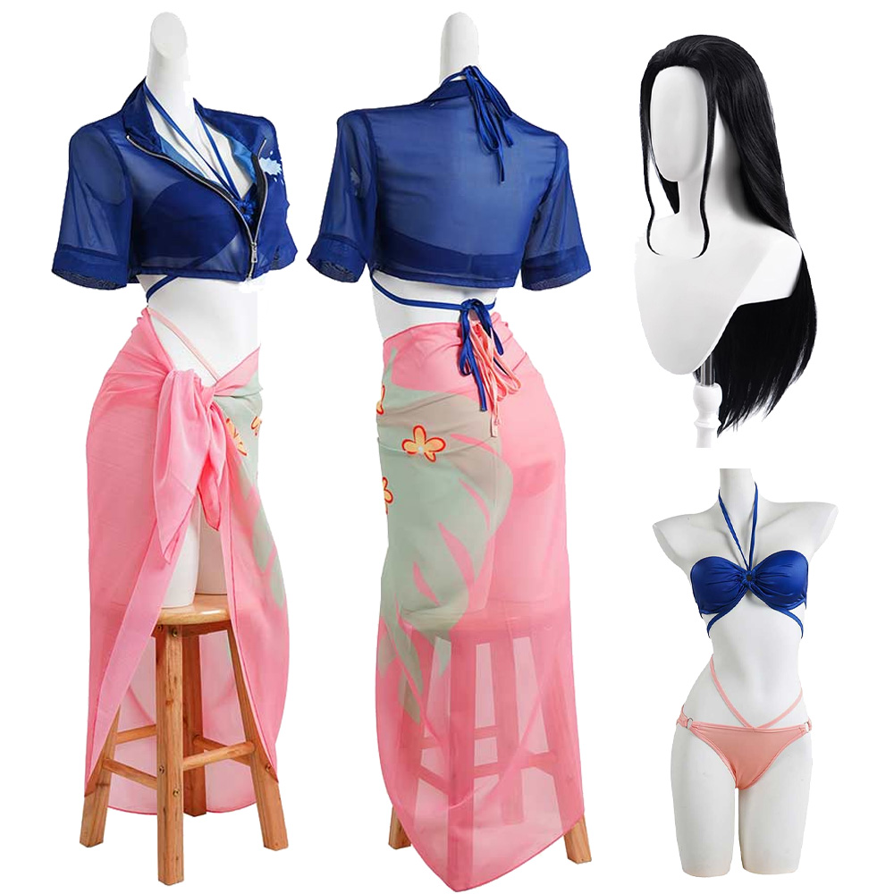 Anime Cosplay Nico Robin - Traje de baño Nico Robin para