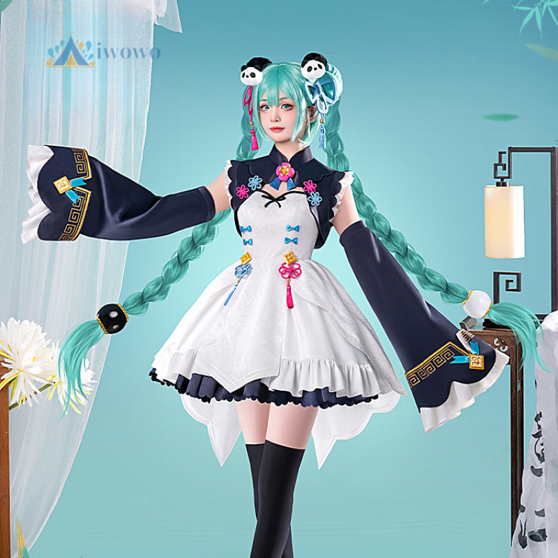 Anime Cosplay Dress For Women - Disfraz de Miku de Anime Project