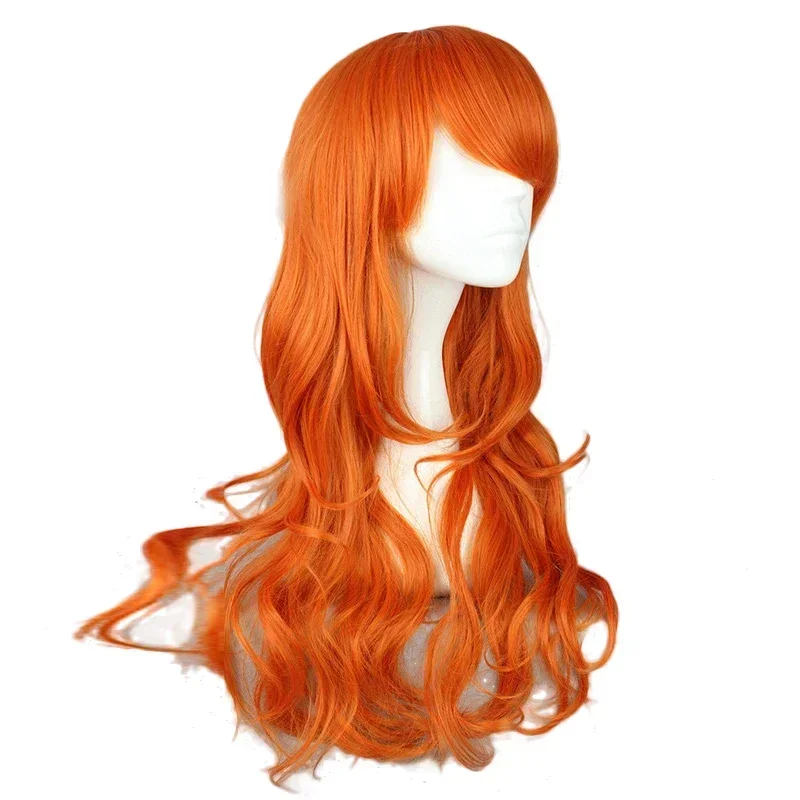 Anime Cosplay Orange Hair - Peluca de Cosplay de Anime Nami