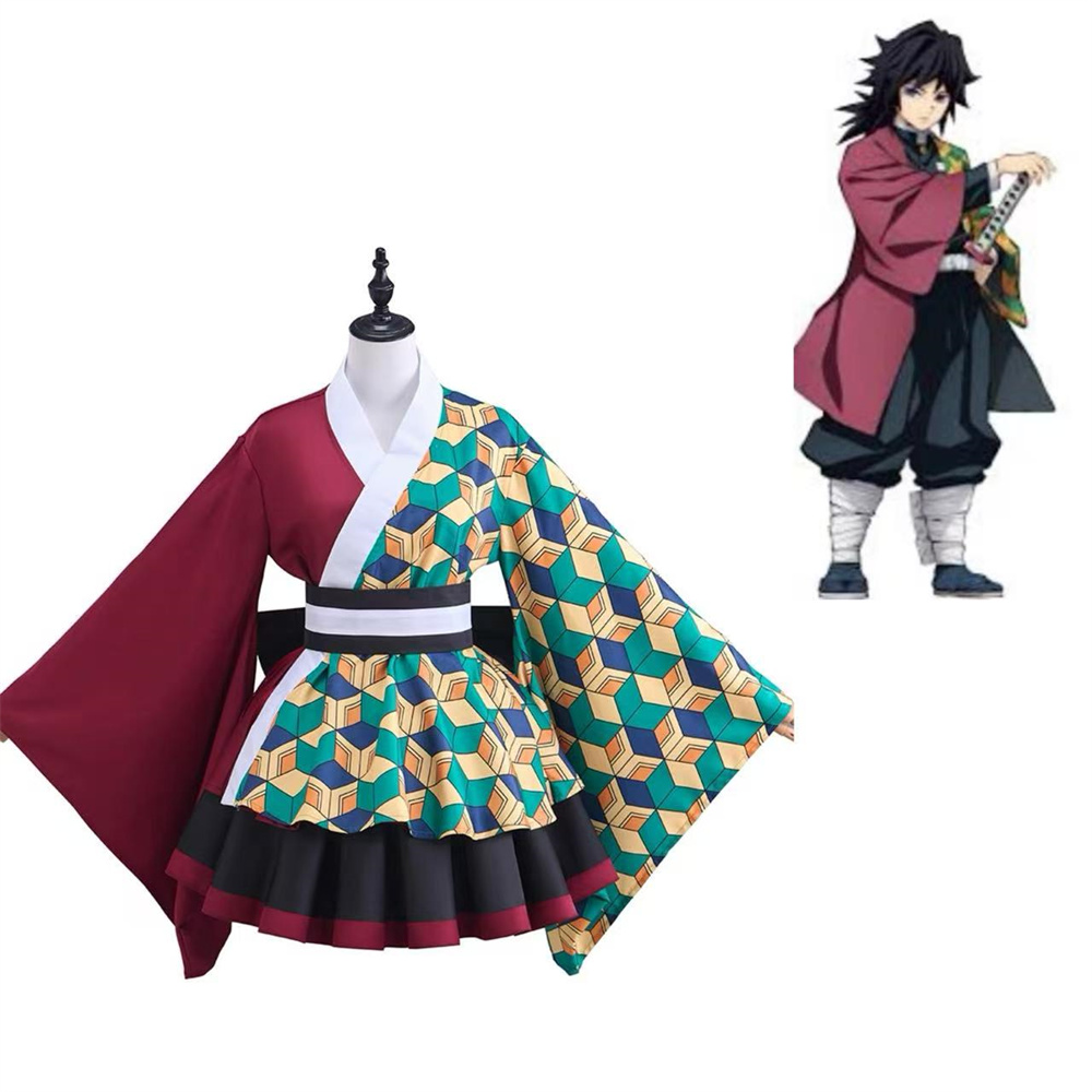 Anime Cosplay Shop - Disfraz de Anime Tomioka Giyuu, disfraz