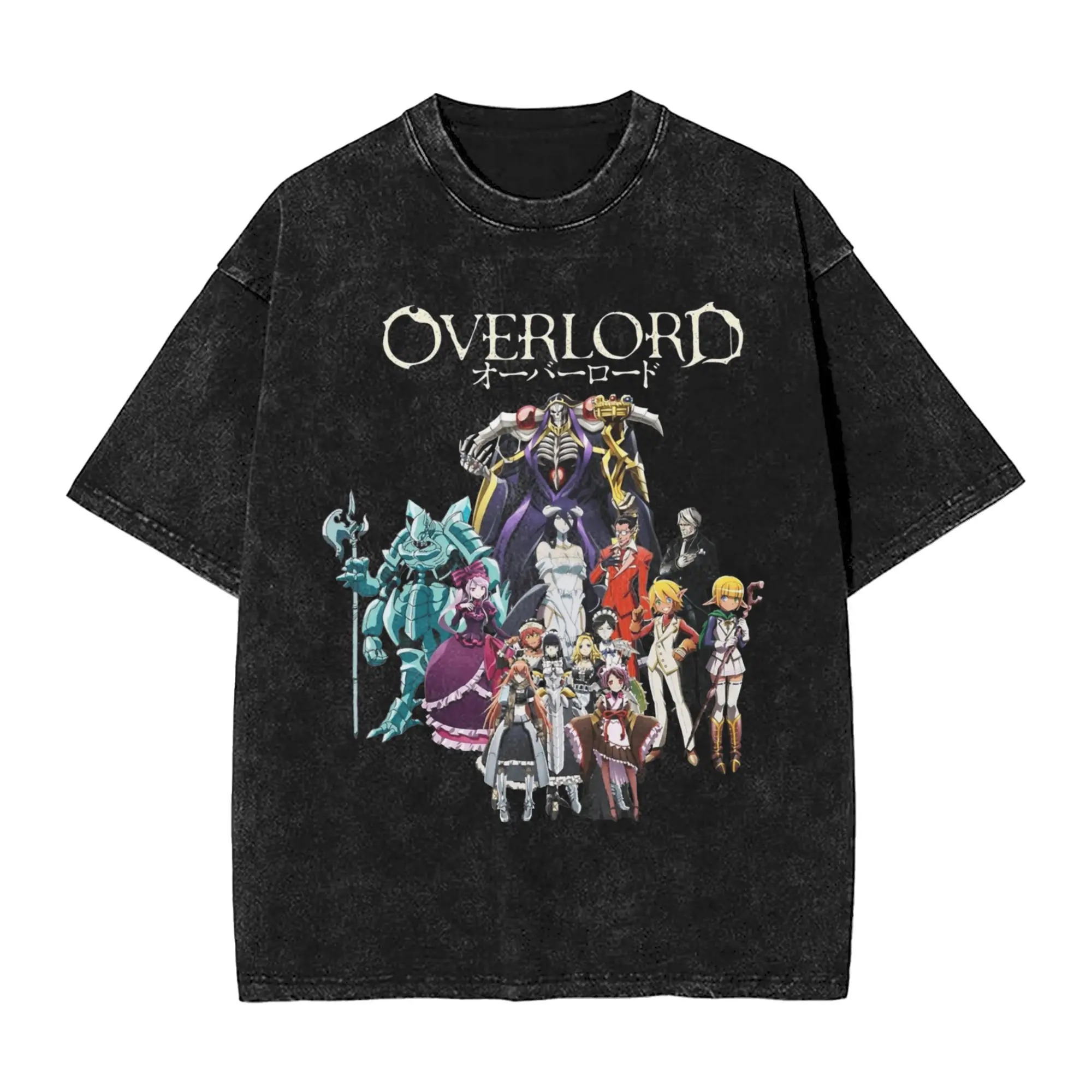 Camiseta vintage lavada de ani - Anime Cosplay Shop reseña y precio