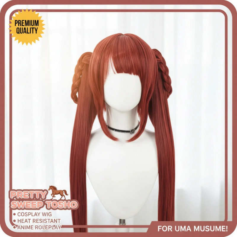 ▶ ❤ Peluca de Cosplay Gachiaku - Anime Cosplay Orange Hair reseña y precio