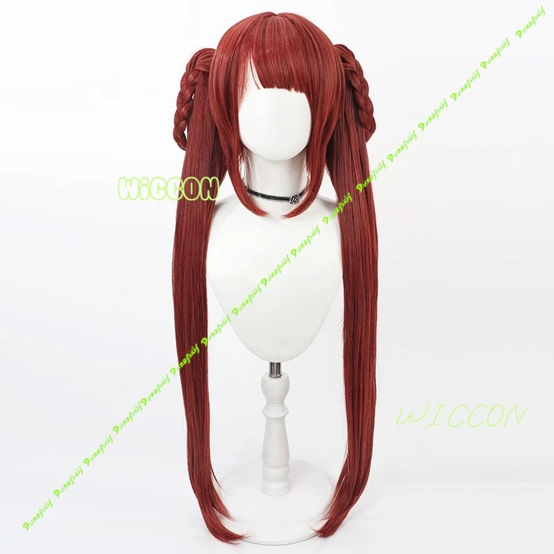 ▶ ❤ Peluca de Cosplay Gachiaku - Anime Cosplay Orange Hair reseña y precio