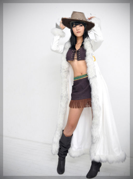 Disfraz de Nico Robin con somb - Anime Cosplay Nico Robin reseña y precio