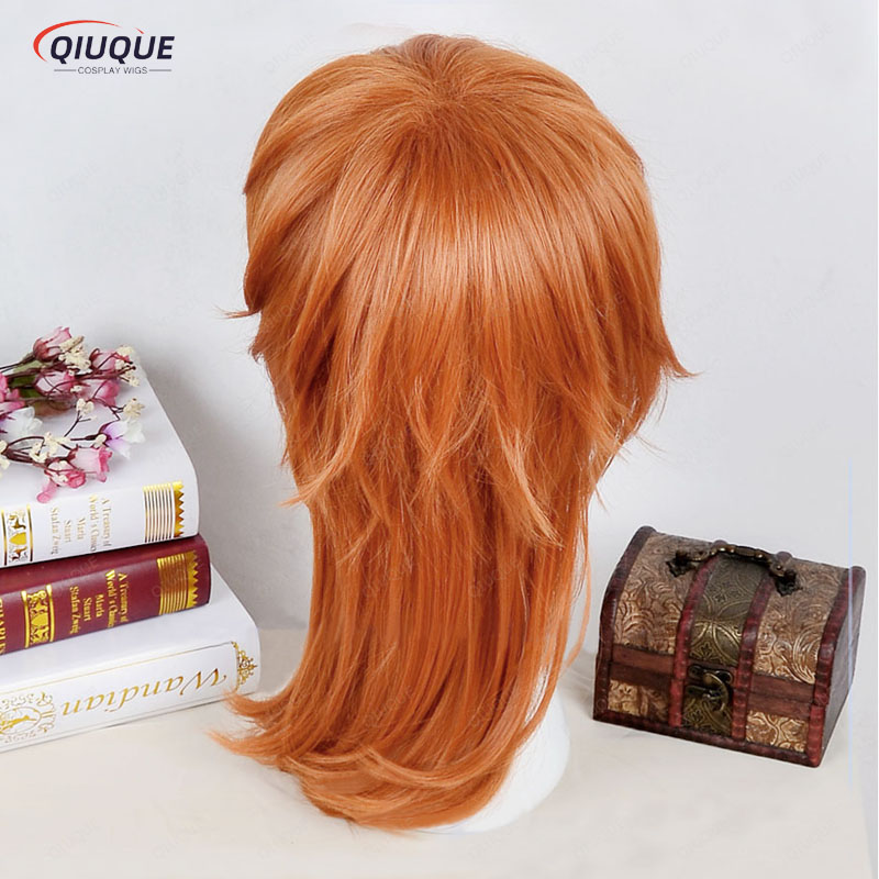 Chuya Nakahara Chuuya peluca c - Anime Cosplay Orange Hair reseña y precio