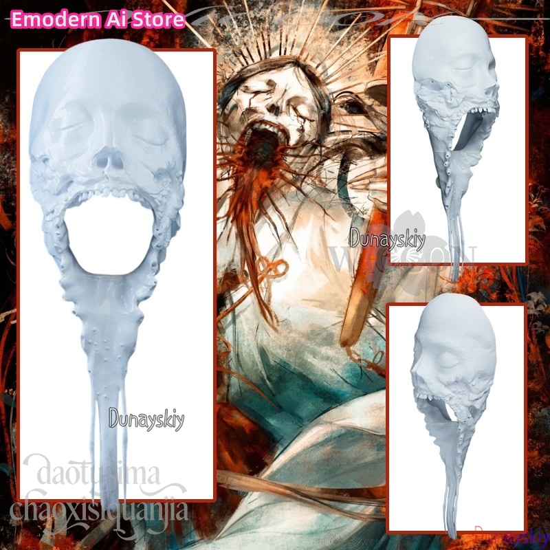 Horror Anime blanco DIY colore - Anime Cosplay Diy reseña y precio
