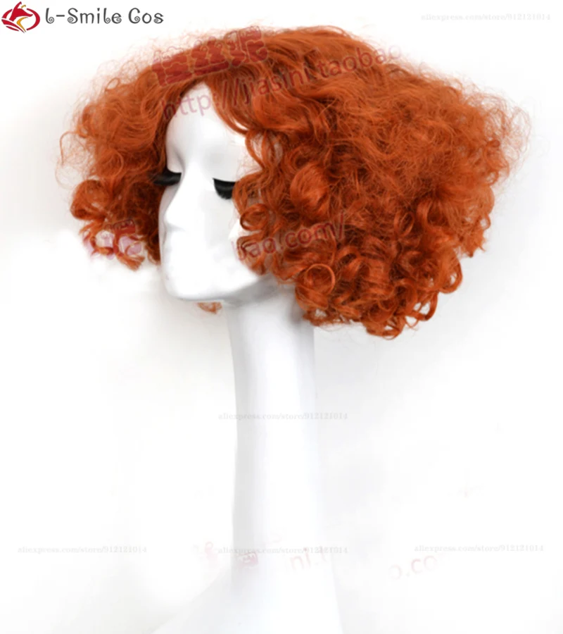 Pelucas de cosplay Mad Hatter, - Anime Cosplay Orange Hair reseña y precio
