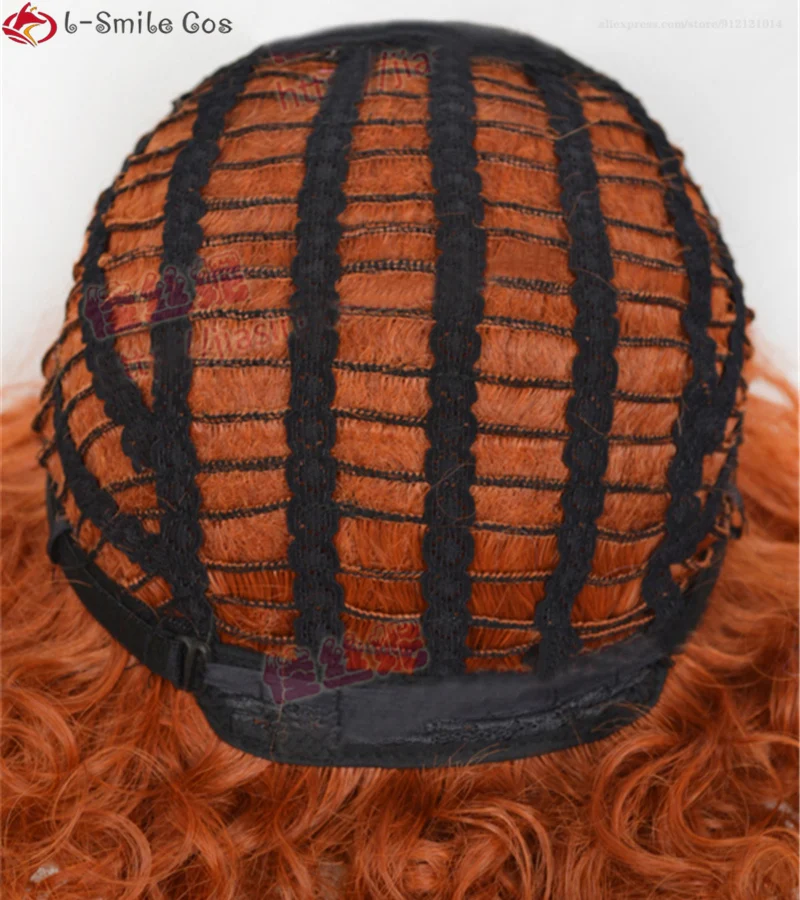 Pelucas de cosplay Mad Hatter, - Anime Cosplay Orange Hair reseña y precio
