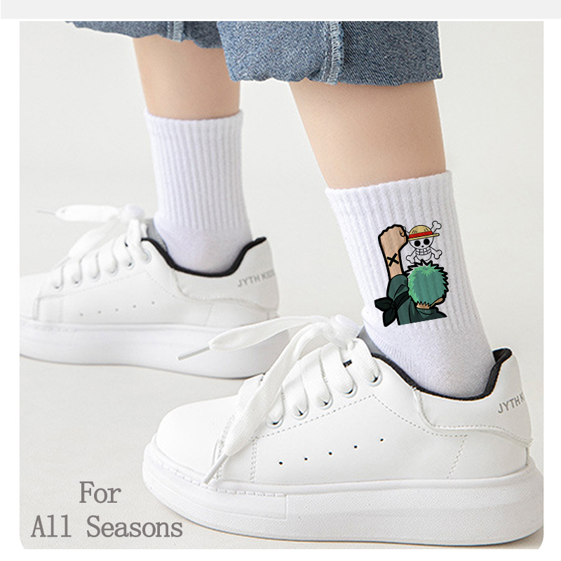 Calcetines largos deportivos d - Anime Cosplay Luffy reseña y precio