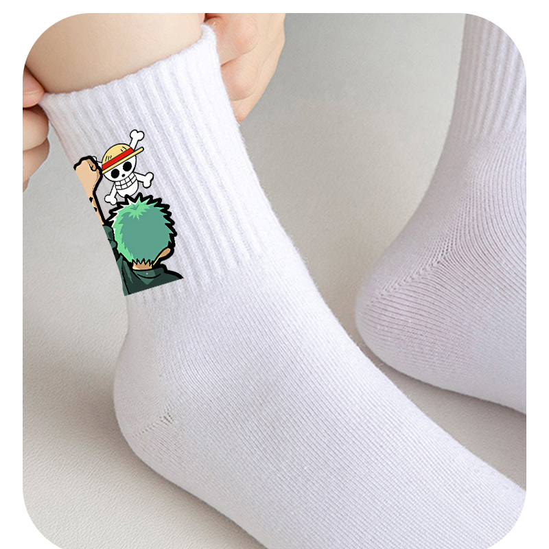 Calcetines largos deportivos d - Anime Cosplay Luffy reseña y precio