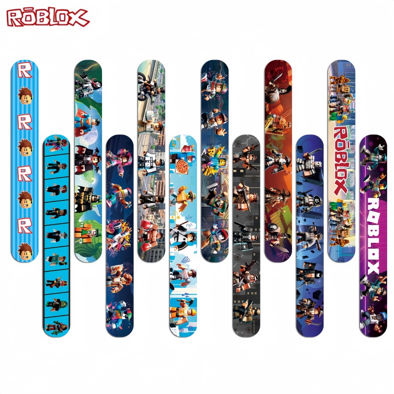 12/24 Piezas Pulseras Elástica - Anime Cosplay Roblox reseña y precio
