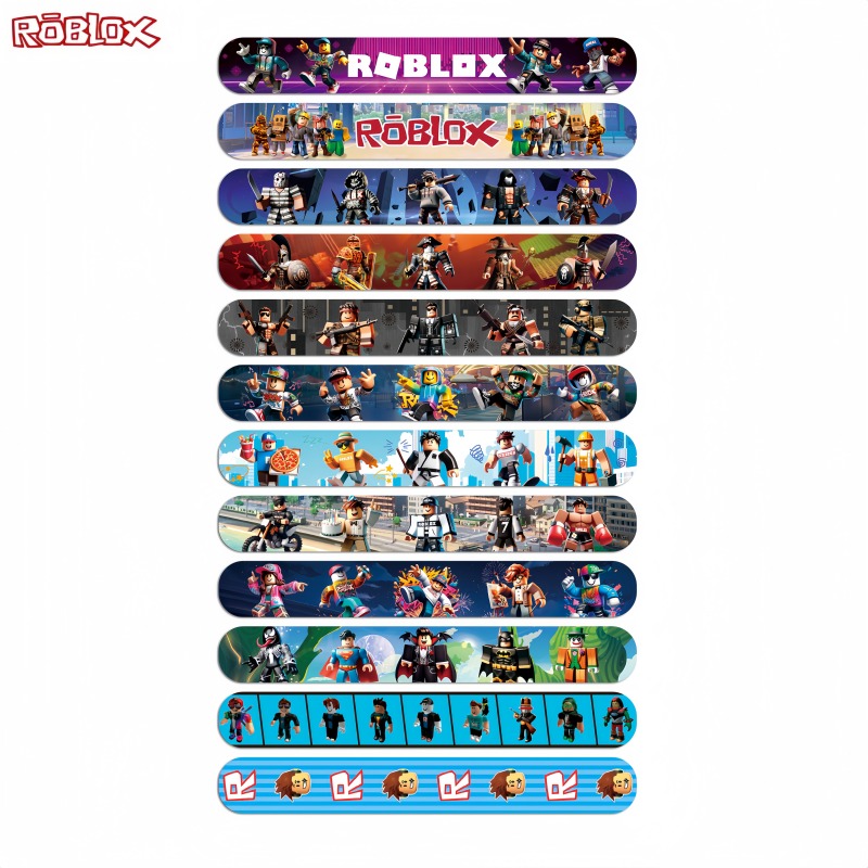 12/24 Piezas Pulseras Elástica - Anime Cosplay Roblox reseña y precio