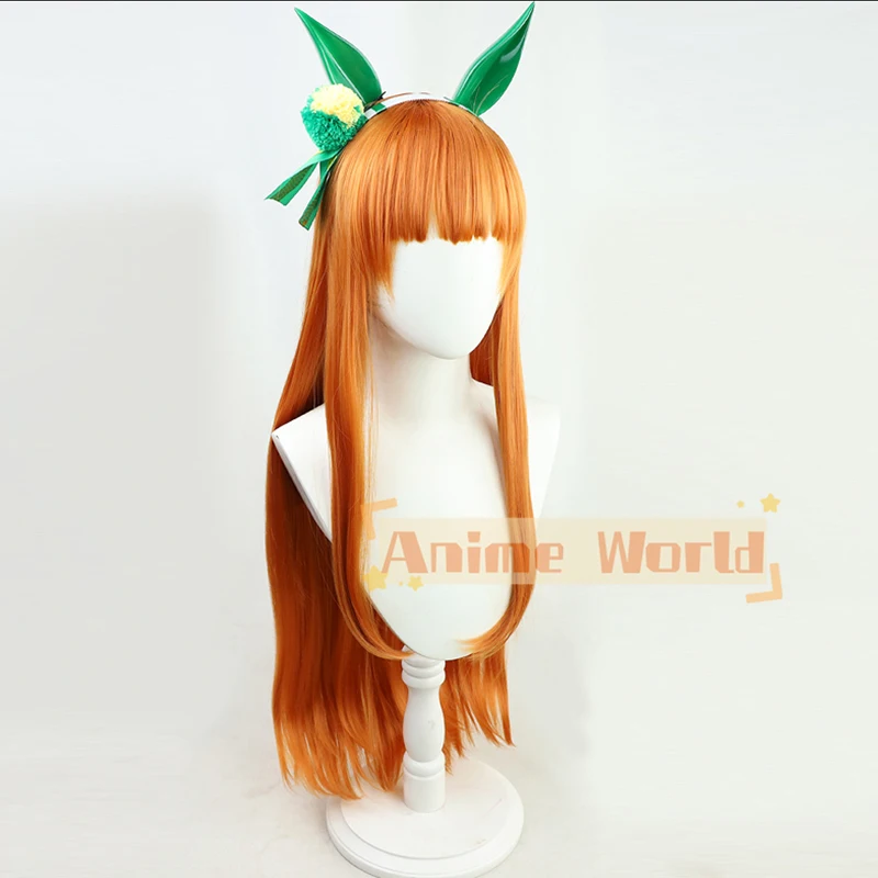 Peluca de Cosplay de Anime Uma - Anime Cosplay Orange Hair reseña y precio