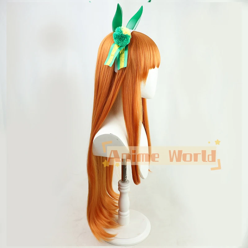 Peluca de Cosplay de Anime Uma - Anime Cosplay Orange Hair reseña y precio