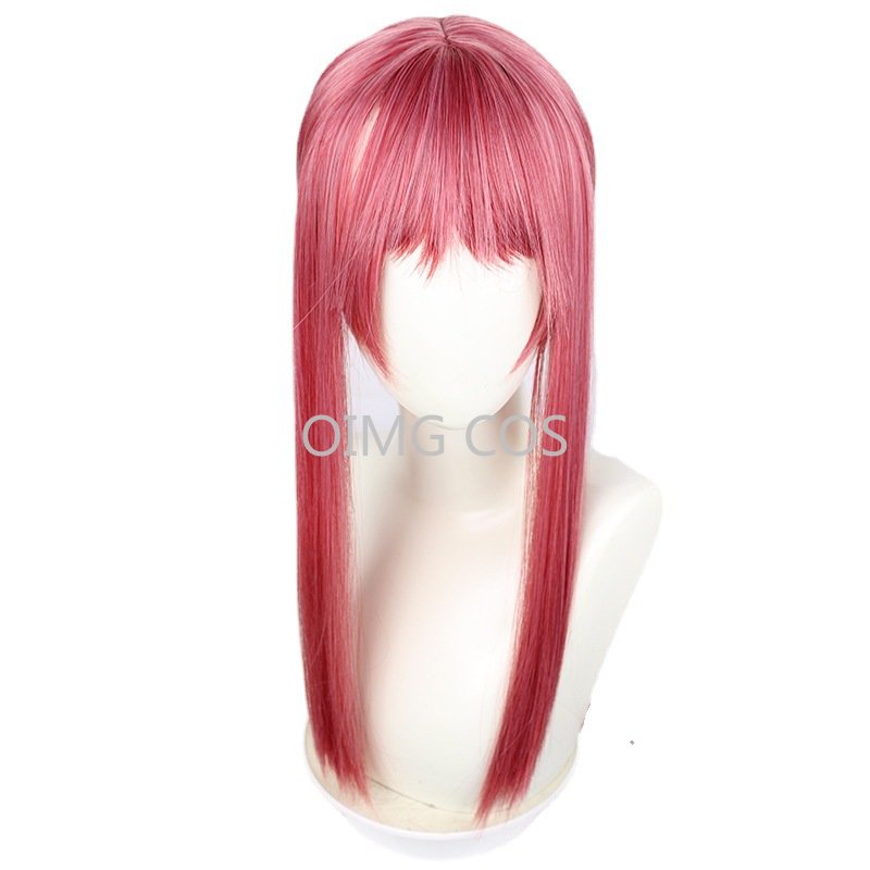 Anime motosierra hombre Makima - Anime Cosplay Orange Hair reseña y precio