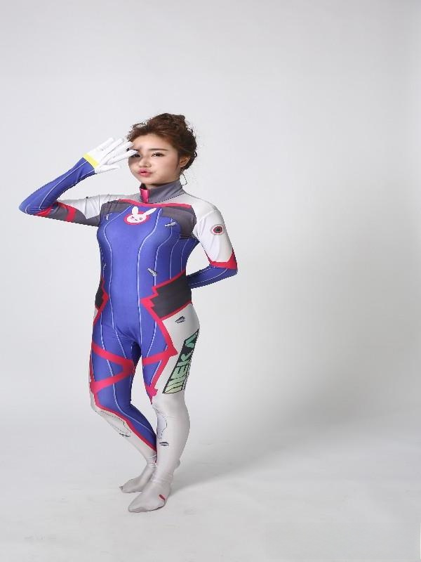 Traje de cosplay de lycra impr - Anime Cosplay Of reseña y precio