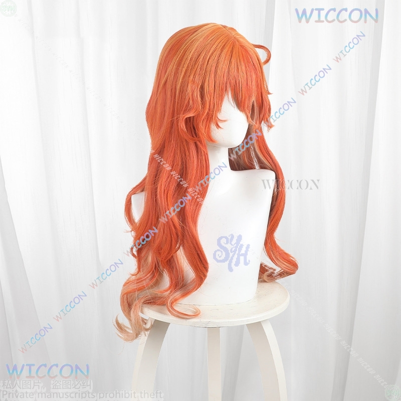 Juego de Anime Wuthering Waves - Anime Cosplay Orange Hair reseña y precio