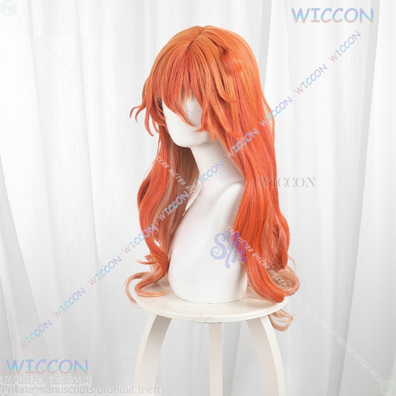 Juego de Anime Wuthering Waves - Anime Cosplay Orange Hair reseña y precio