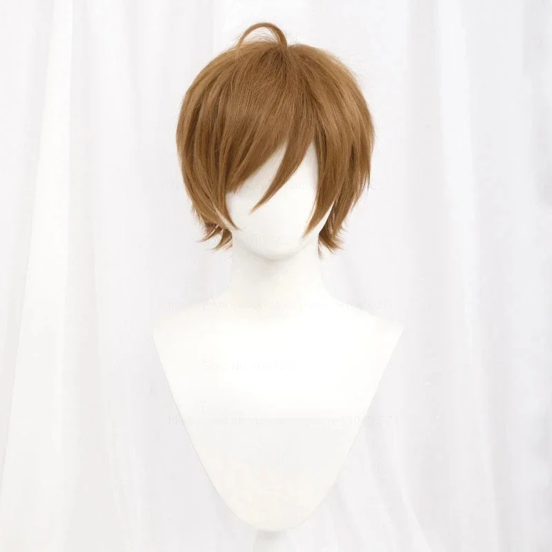 Peluca de Cosplay recta corta  - Anime Cosplay Orange Hair reseña y precio