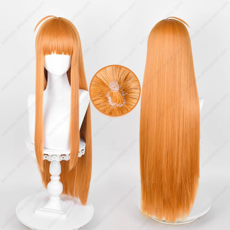 Peluca de Cosplay de Anime Fut - Anime Cosplay Orange Hair reseña y precio