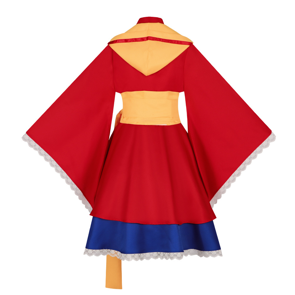 Disfraz de Cosplay de Luffy Lo - Anime Cosplay Luffy reseña y precio