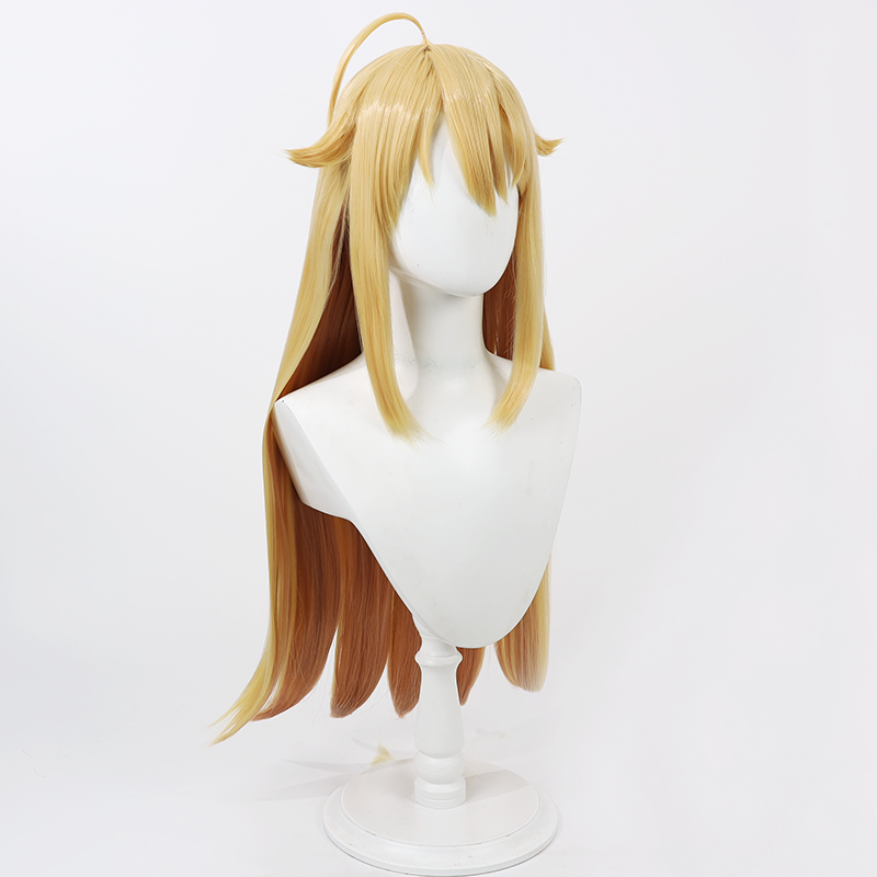 Yuri Shikanoko Nokonoko Shitan - Anime Cosplay Orange Hair reseña y precio
