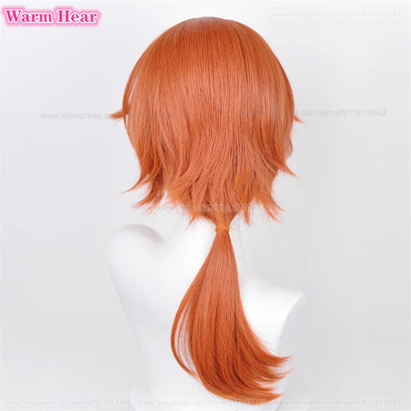 Anime ES Ensemble Star Tsukina - Anime Cosplay Orange Hair reseña y precio