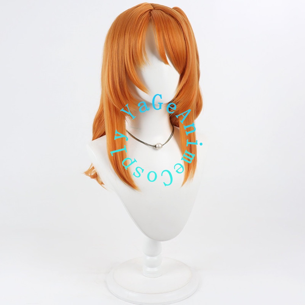 Peluca de Cosplay de Aikatsu A - Anime Cosplay Orange Hair reseña y precio