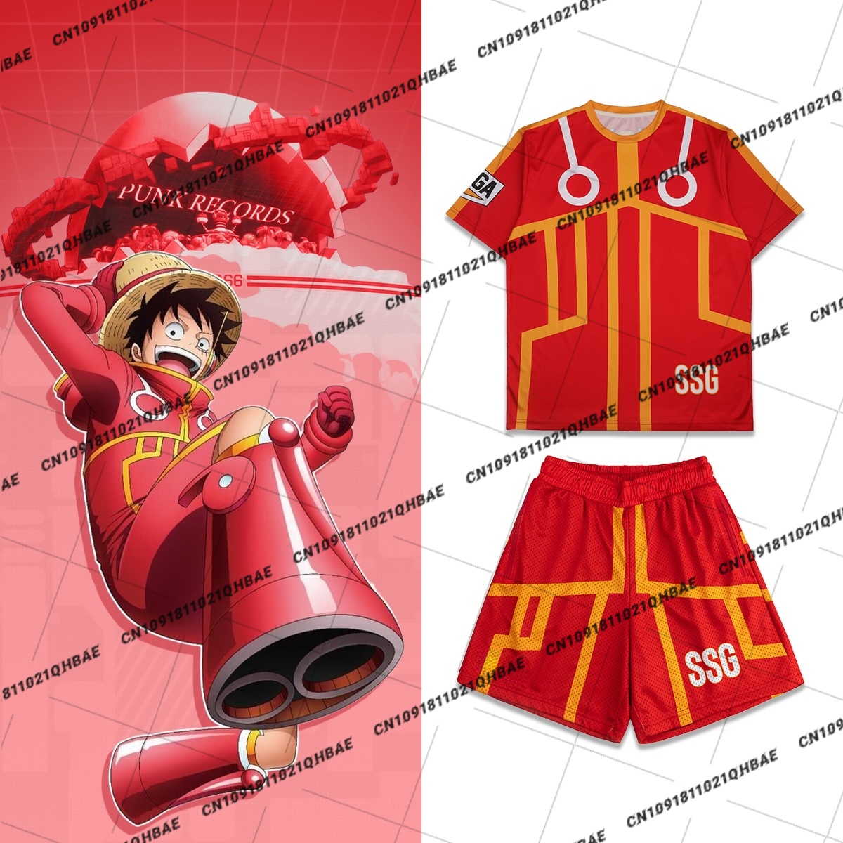 Nuevo Conjunto de Camiseta y P - Anime Cosplay Of reseña y precio