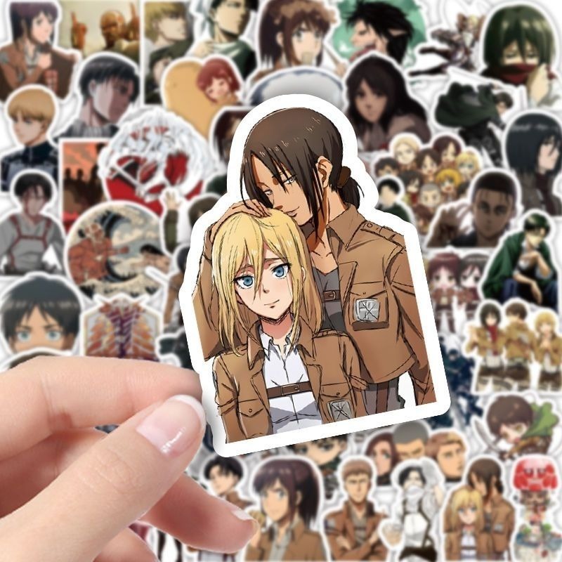 60 pegatinas de anime de Attac - Anime Cosplay Diy reseña y precio