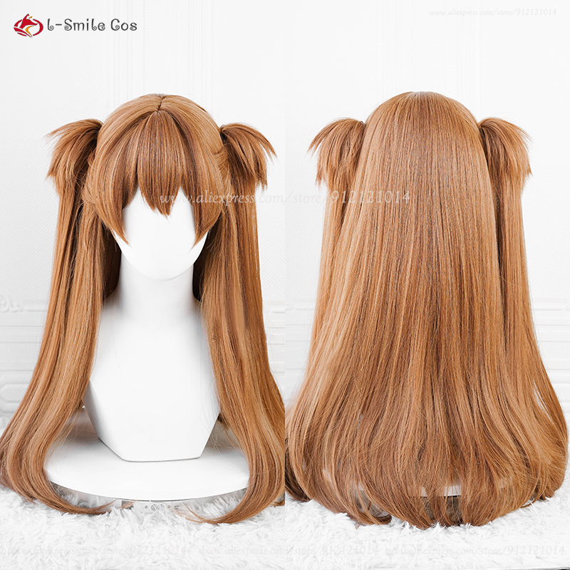 Peluca de Cosplay de Anime EVA - Anime Cosplay Orange Hair reseña y precio
