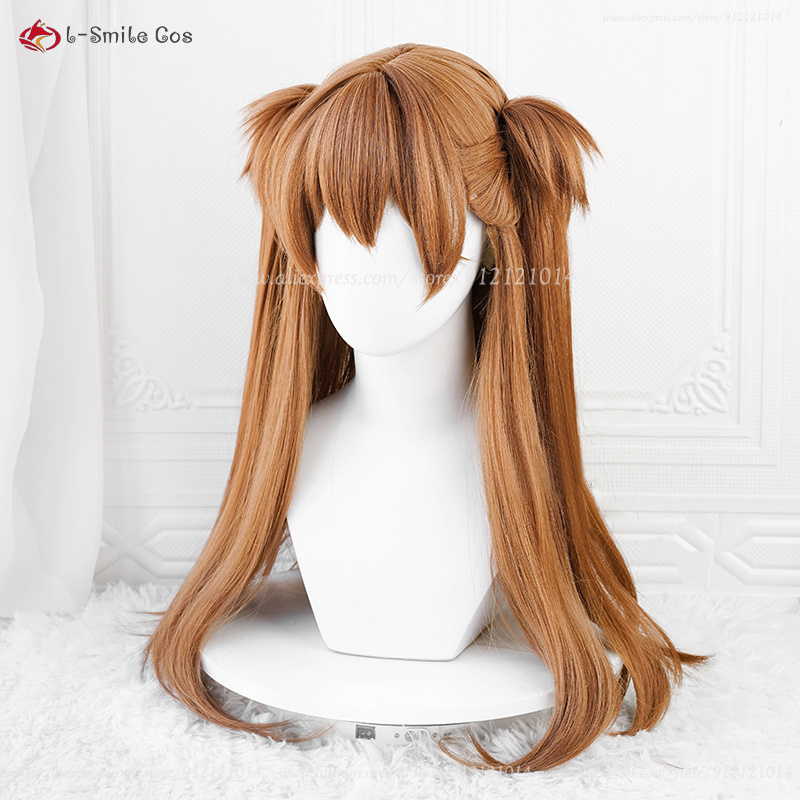 Peluca de Cosplay de Anime EVA - Anime Cosplay Orange Hair reseña y precio