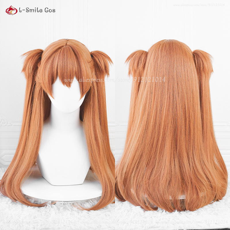 Peluca de Cosplay de Anime EVA - Anime Cosplay Orange Hair reseña y precio