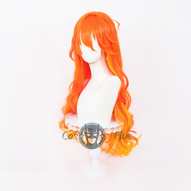 Wuthering Waves-Peluca de Cosp - Anime Cosplay Orange Hair reseña y precio