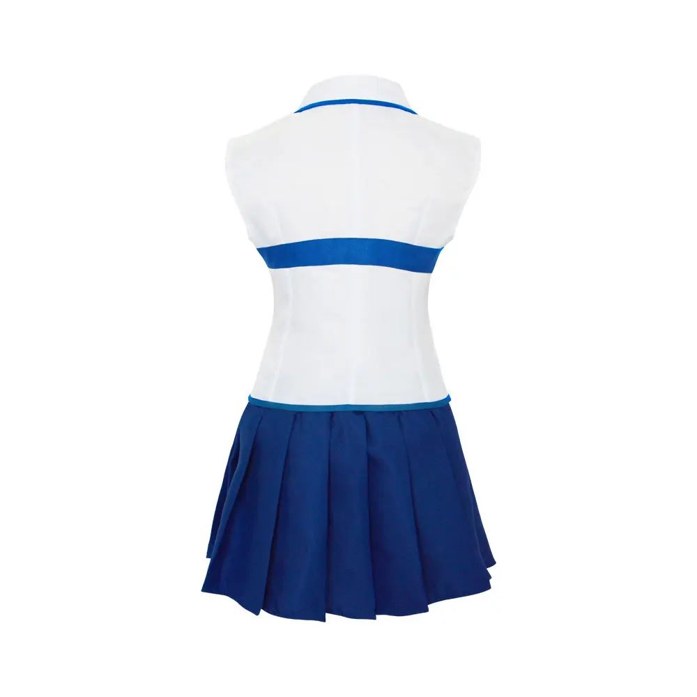Fairy Tail-Top sin mangas azul - Anime Cosplay Expo 2025 reseña y precio