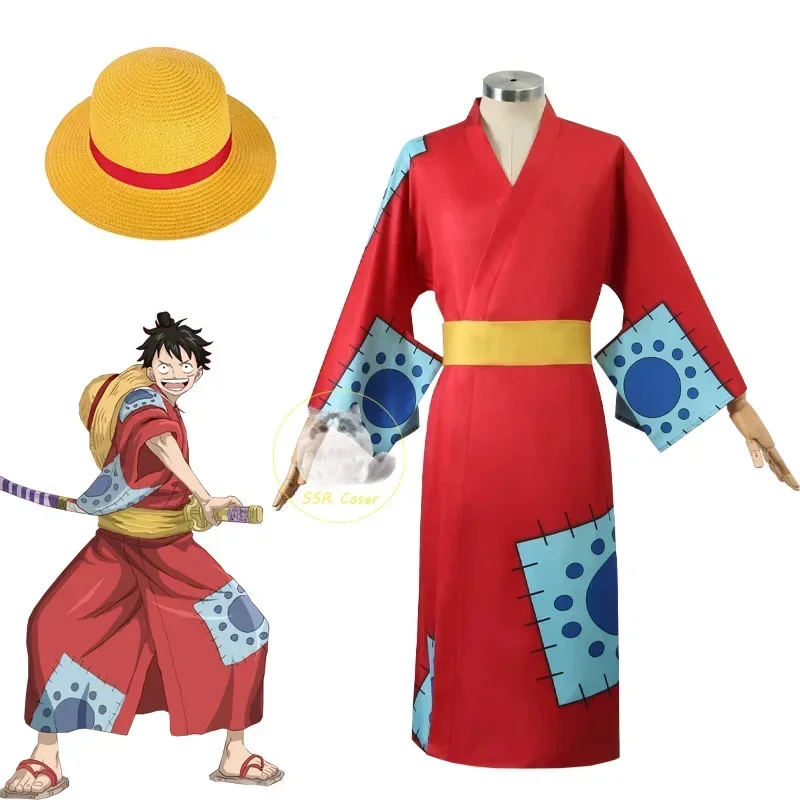 Disfraz de Cosplay de Anime Lu - Anime Cosplay Luffy reseña y precio