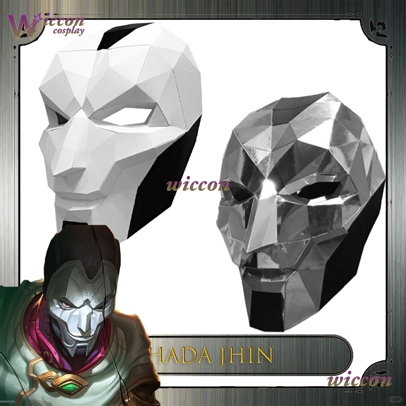Hemera Khada Jhin Oni máscara  - Anime Cosplay Diy reseña y precio