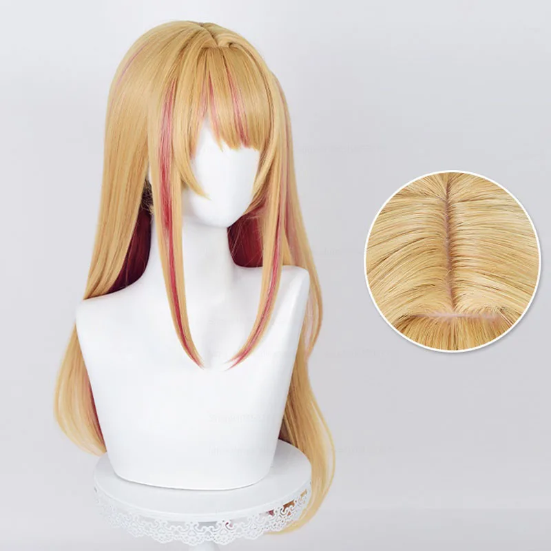 Peluca de Cosplay de Anime Osh - Anime Cosplay Orange Hair reseña y precio
