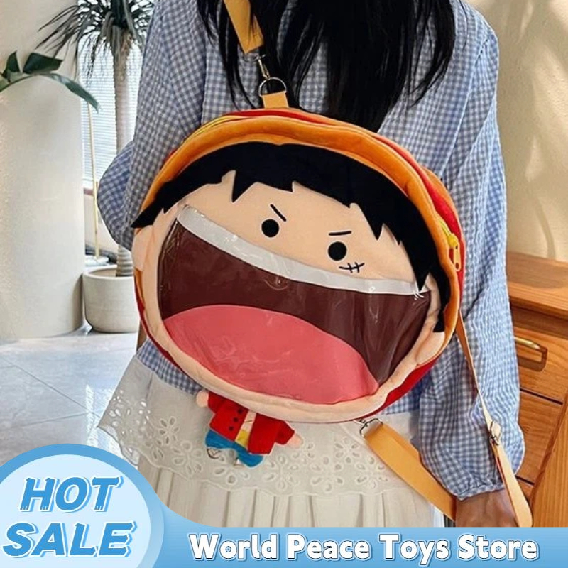 Bolsa de Hombro Transparente d - Anime Cosplay Luffy reseña y precio