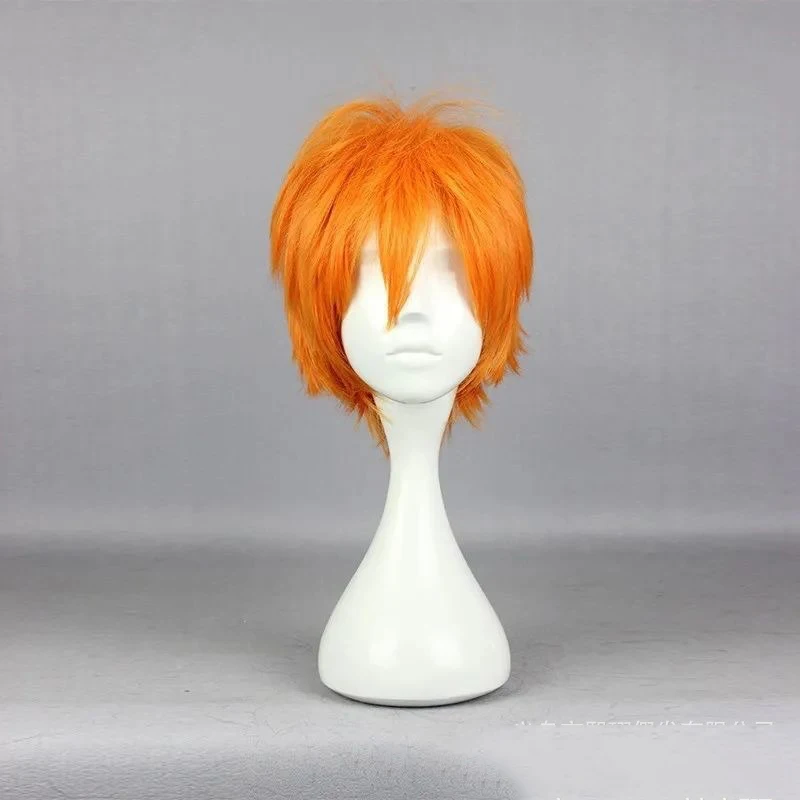 Anime Haikyu!! Peluca de Cospl - Anime Cosplay Orange Hair reseña y precio