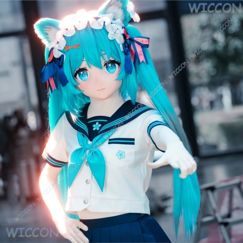 Kigurumi-mascarilla facial fem - Anime Cosplay Diy reseña y precio